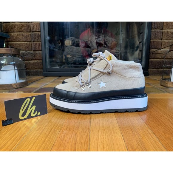 Converse Shoes - Size 8w Converse One Star Mountain Club Fleece Lined Mid Hiking Sneaker 566164C